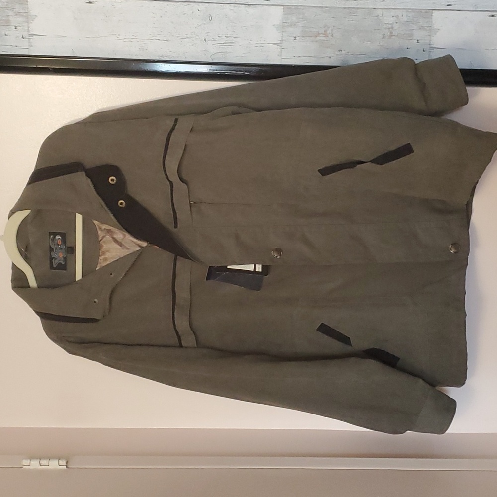 NWT - Yes Brand Micro Suede Jacket - Fall - Spring Size XL